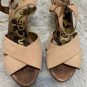 Sam Edelman Platform Pumps, nude